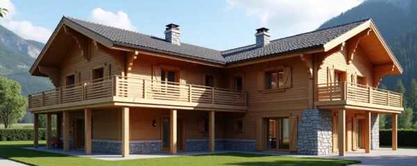 Maison en bois sur mesure