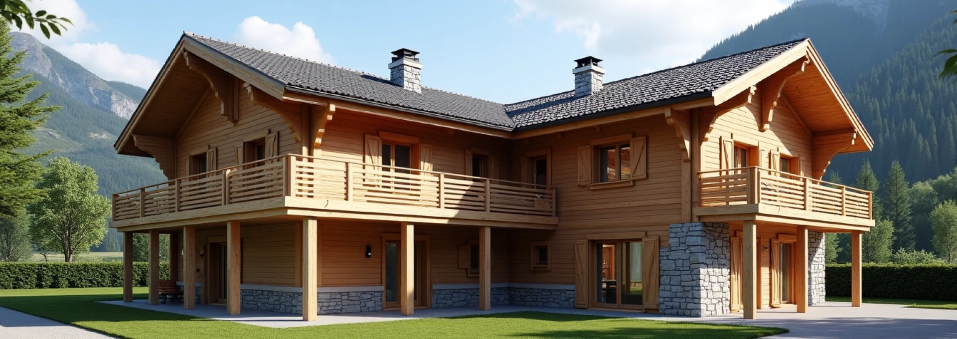 Maison en bois sur mesure
